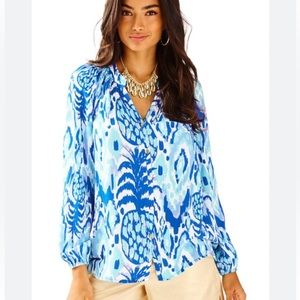 Lilly Pulitzer blouse size small